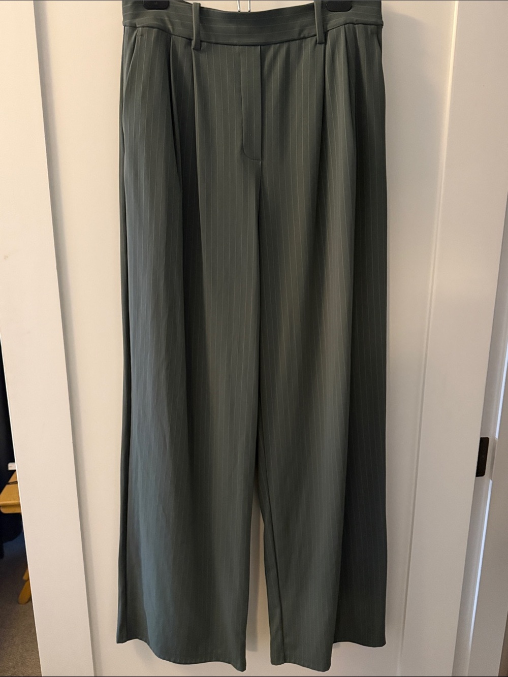 Lululemon Daydrift Trousers Sage Pinstripe
